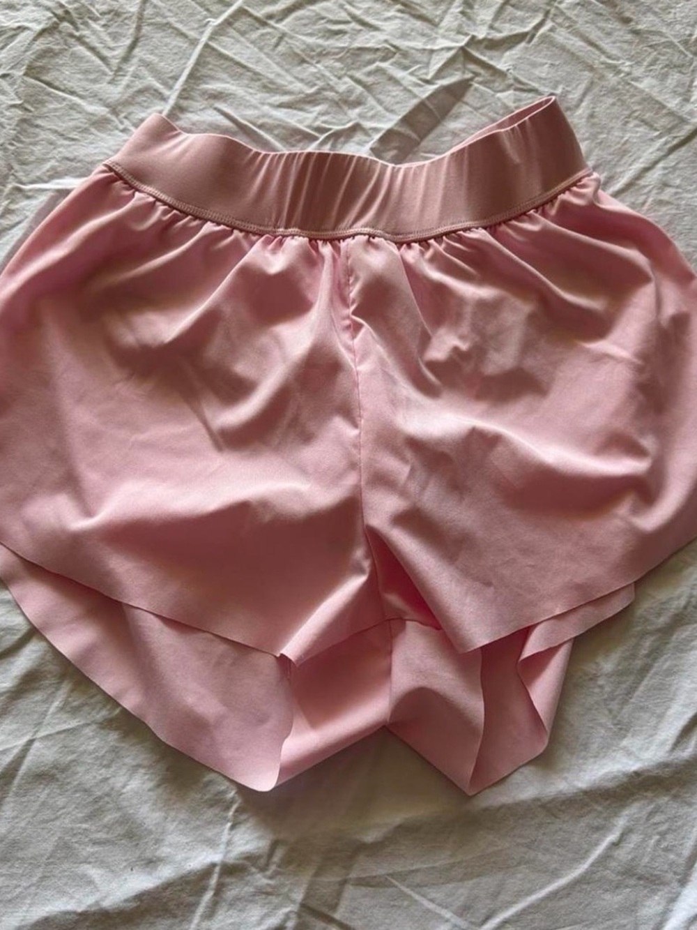Women’s Pink Athletic Layered Shorts